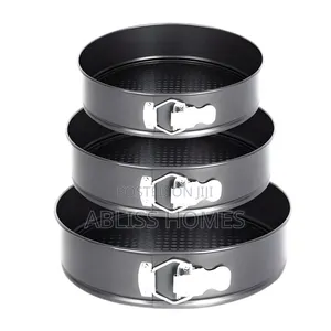 3pcs Set Baking Tins Round