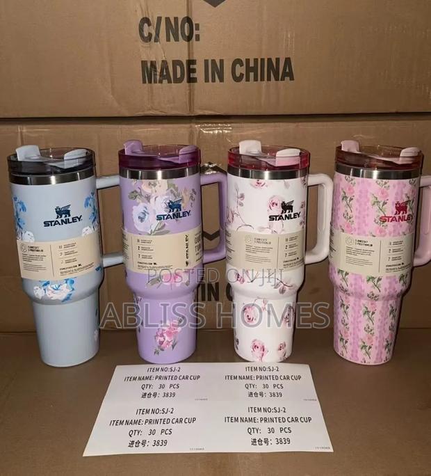 Floral Stanley Tumbler