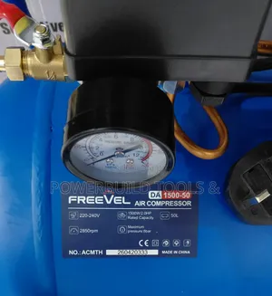 Freevel 50l Electric Direct Air Compressor 1500w/2hp