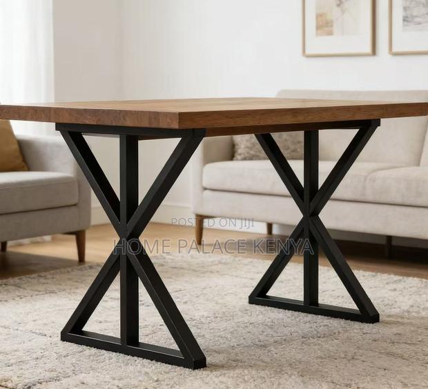 Home Table: Steel Frame Durable Multipurpose Table - thumbnail 5