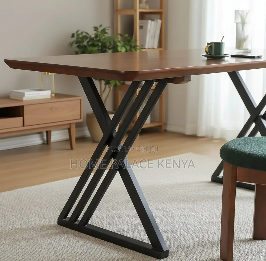 Home Table: Steel Frame Durable Multipurpose Table