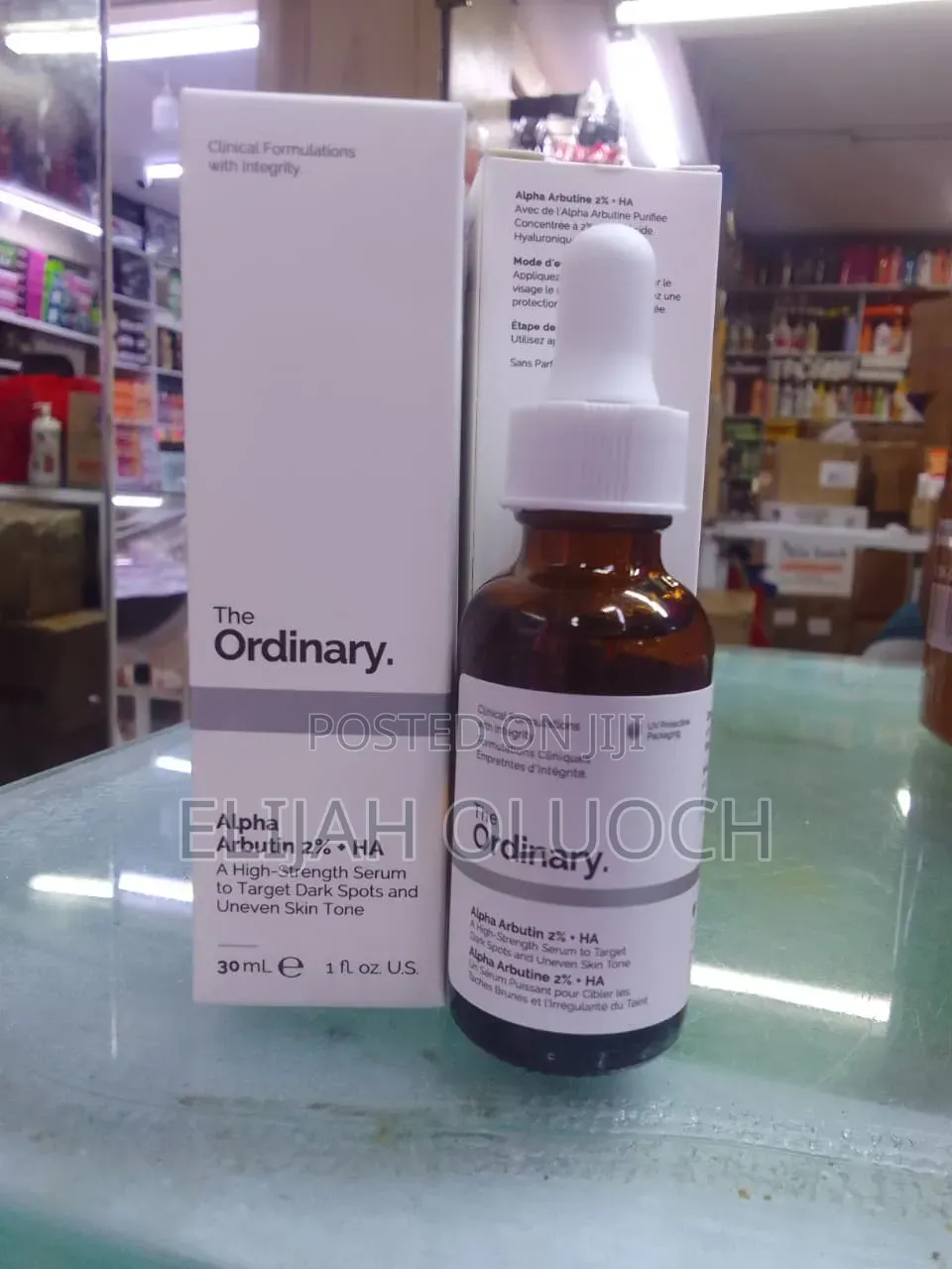 The Ordinary Alpha Arbutin 2% + Ha Serum, a 30ml