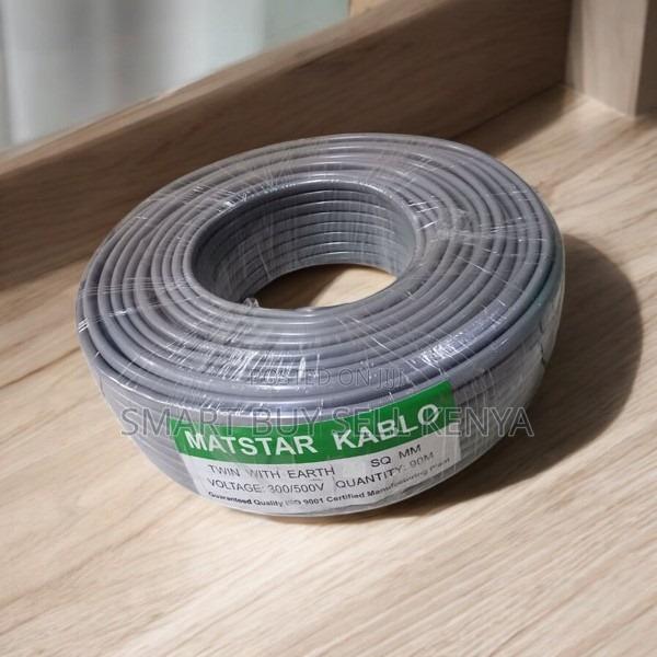 1.5mm 90 Metres Flame Safe Twin With Earth Electrical Wiring Cable