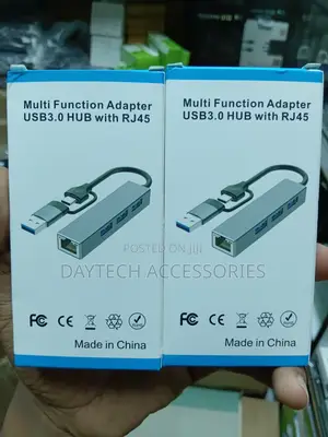 Usb Usb-C to Rj45 Lan Hub Adapter.