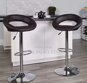 Bar Stool: Moon Shape Vintage High Bar Chair