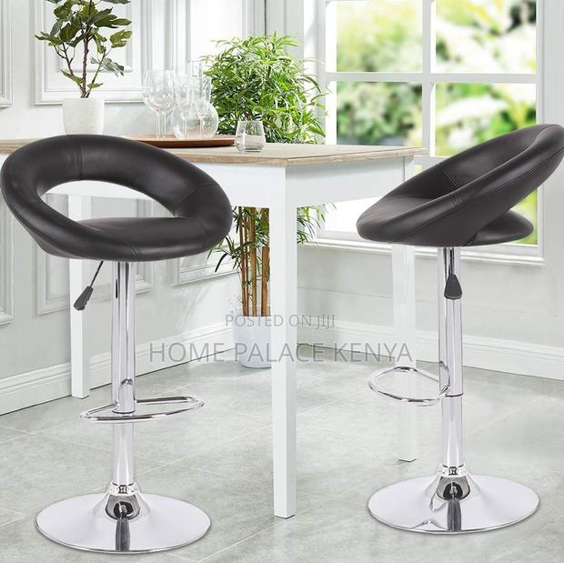Bar Stool: Moon Shape Vintage High Bar Chair - thumbnail 7