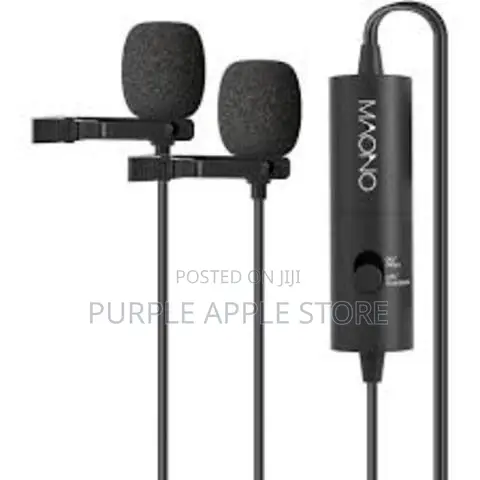 Au-200 Maono Dual Lavalier Interview Microphone