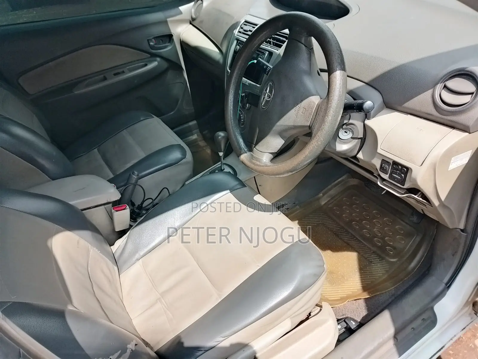 Toyota Belta 2008 White