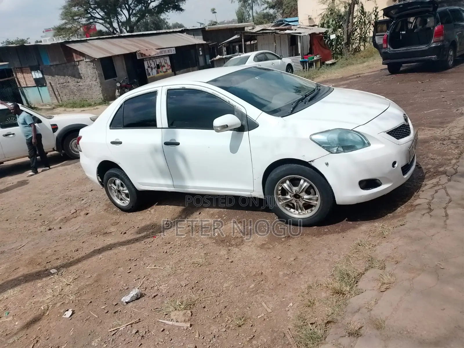 Toyota Belta 2008 White