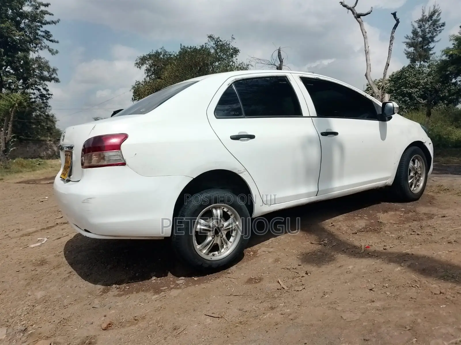 Toyota Belta 2008 White
