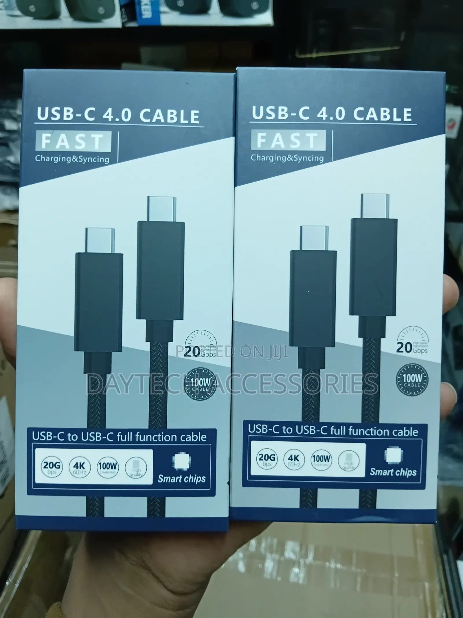 This Is A Usb-c To Usb-c Cable Capable Of 20gbps Data Transfer Speeds.