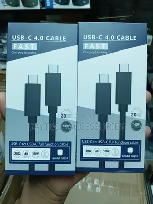 This Is A Usb-c To Usb-c Cable Capable Of 20gbps Data Transfer Speeds.