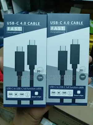 This Is A Usb-c To Usb-c Cable Capable Of 20gbps Data Transfer Speeds.