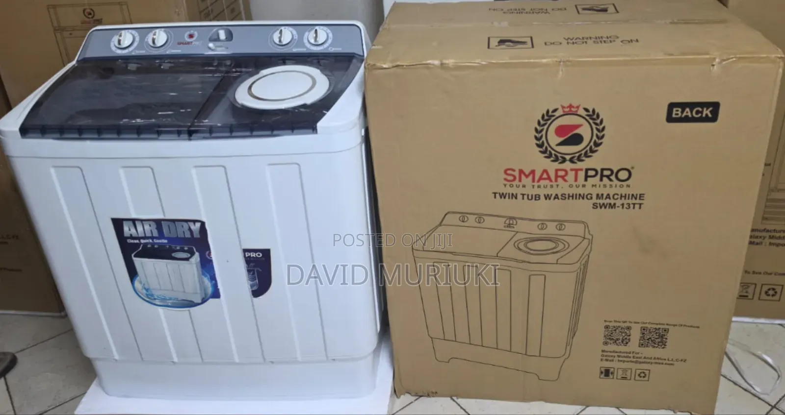 Smart Pro 8kgs Top Load Twin Tub Washing Machine