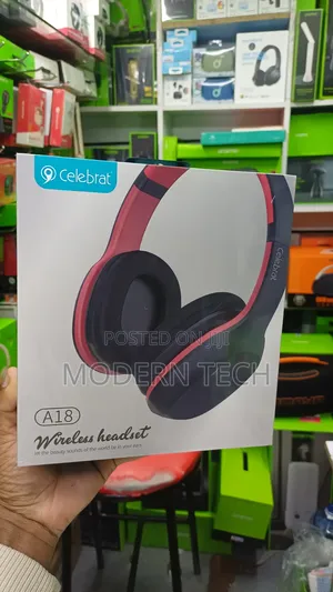 Celebrat A18 Bluetooth Headphones – Hi-Fi Stereo Sound