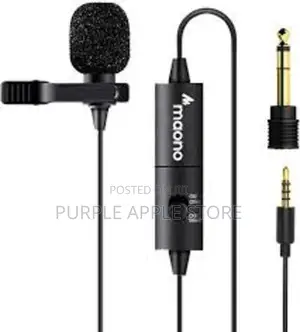 Au-100 Maono Single Lavalier Microphone Battery Powered