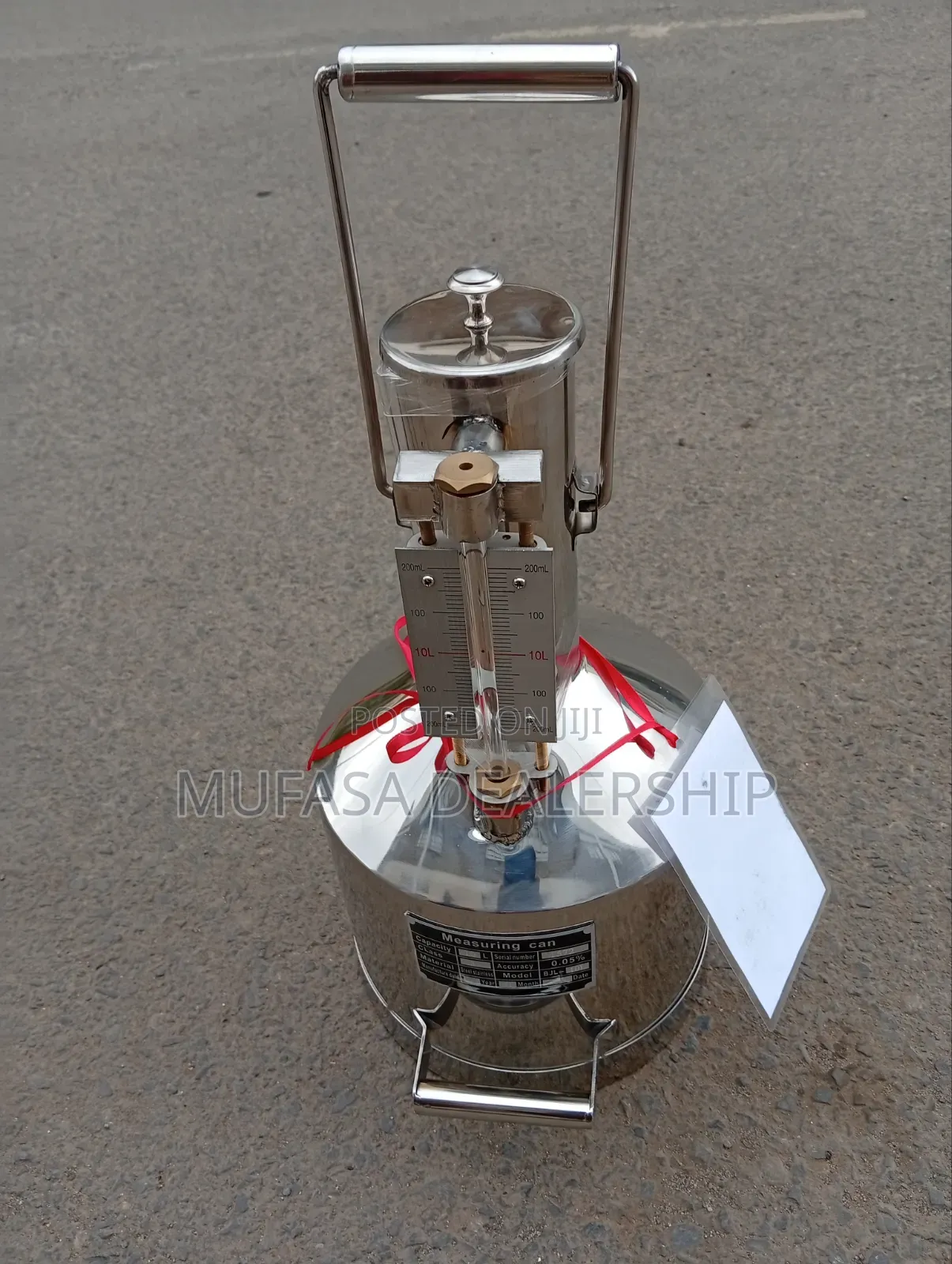 Stainless Steel Measuring Can
