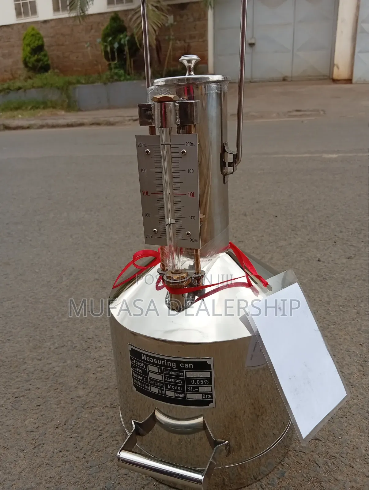 Stainless Steel Measuring Can