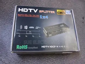 1 in 4 Out Hdmi Splitter Audio Video