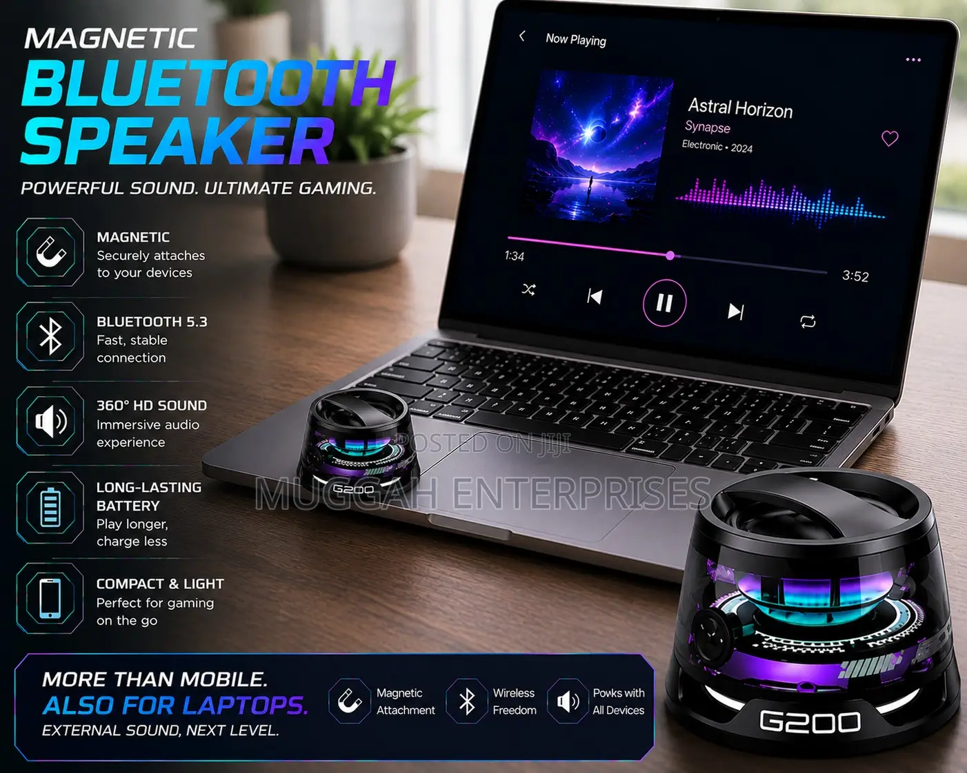 Laptop External Speaker