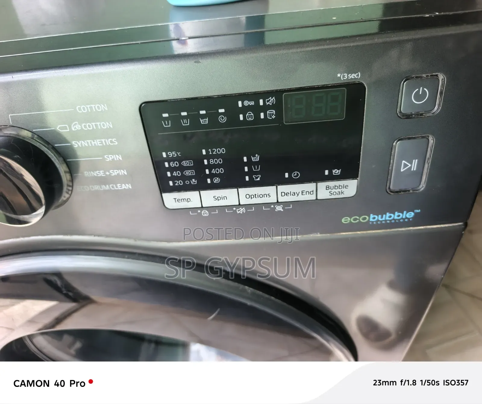 Samsung Ecobubble Dry Cleaner