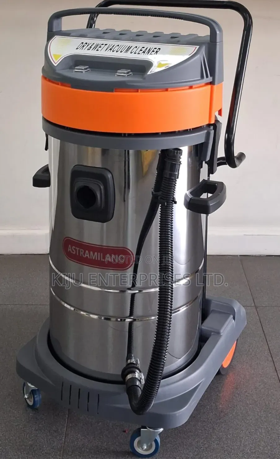 Astramilano Amc-100l Wet Dry Industrial Vacuum Cleaner – 100 Litres
