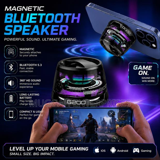 Magnetic Phone Gaming Speaker