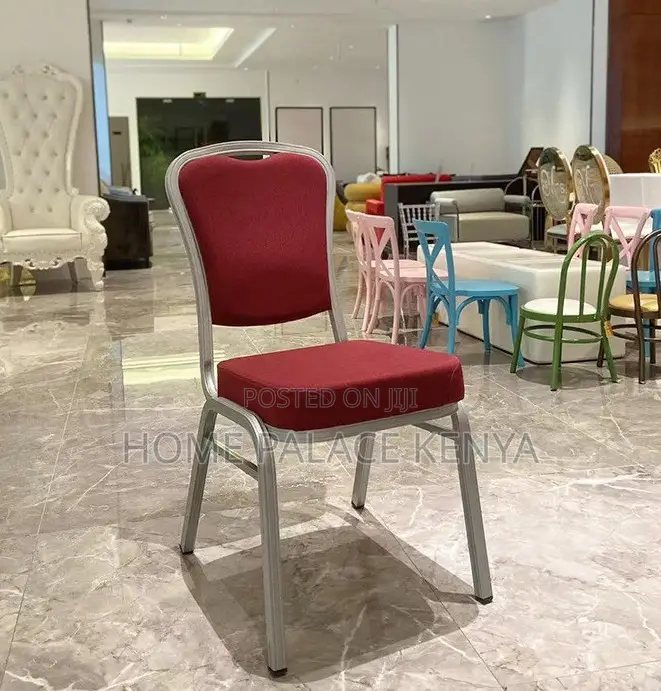 Hotel Chair: Aluminium Stacking Metal Chair