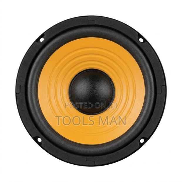 Yellow Cone 6" Car Audio Speaker Mid-Bass Performance Woofer