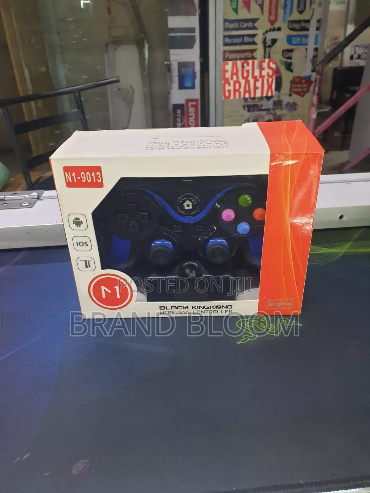 Black Kingkong Game Pad