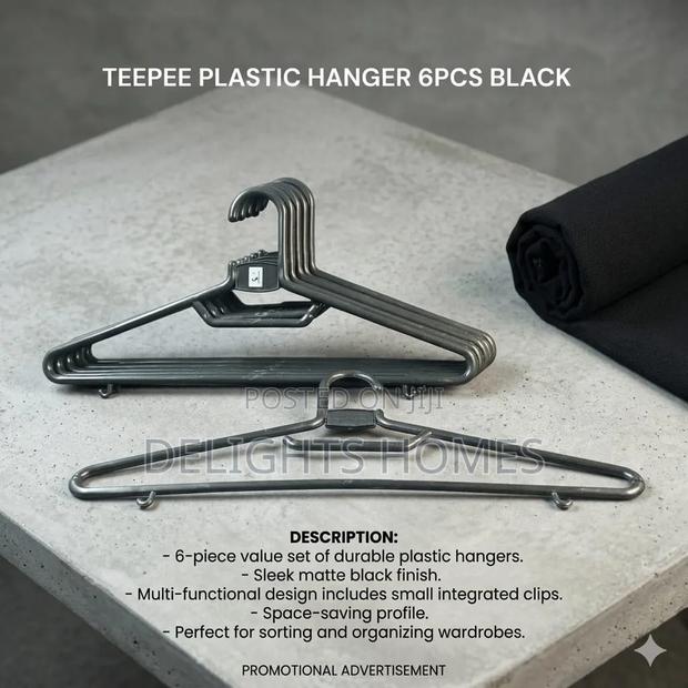 Teepee Cloth Hanger (6pcs_b - main view