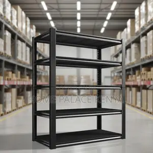 Pantry Rack: Electrostatic Powder Coated Steel Rack