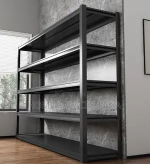 Pantry Rack: Electrostatic Powder Coated Steel Rack