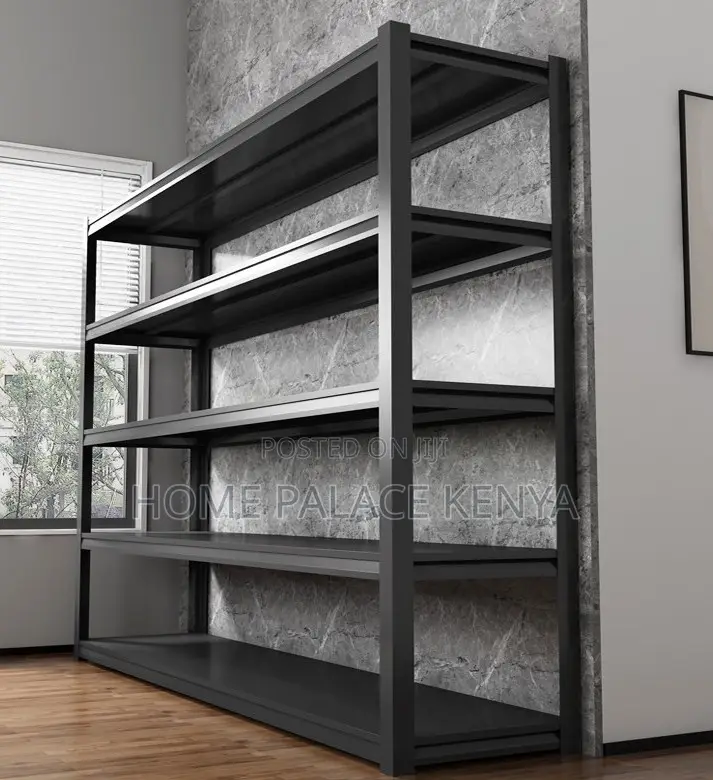Pantry Rack: Electrostatic Powder Coated Steel Rack