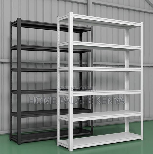 Pantry Rack: Electrostatic Powder Coated Steel Rack - thumbnail 3