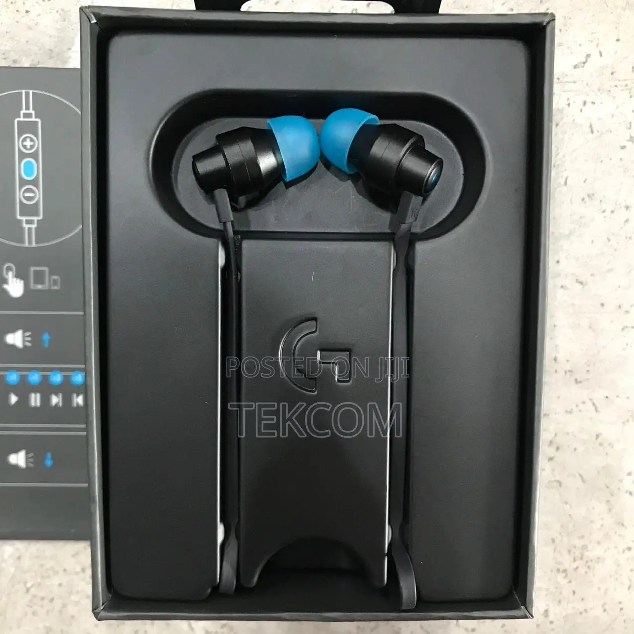 Logitech G333 Gaming Earphones Black