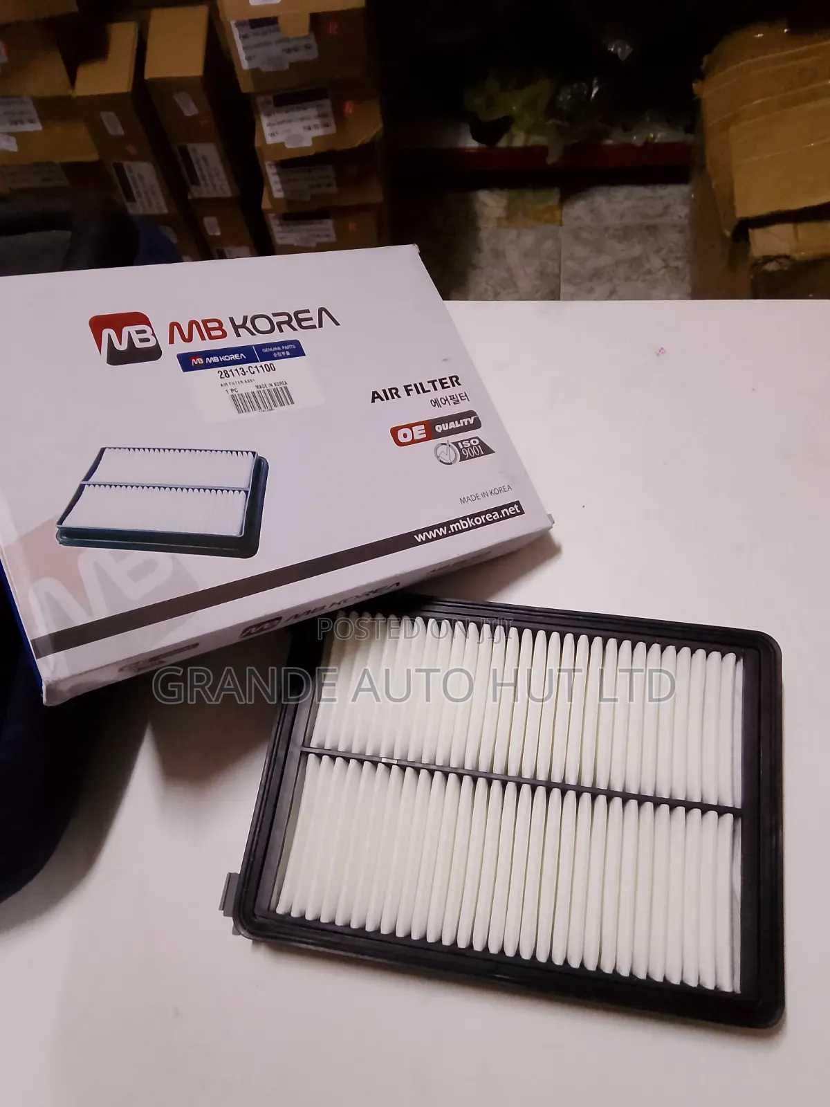 Air Filter Hyundai Sonata 2015