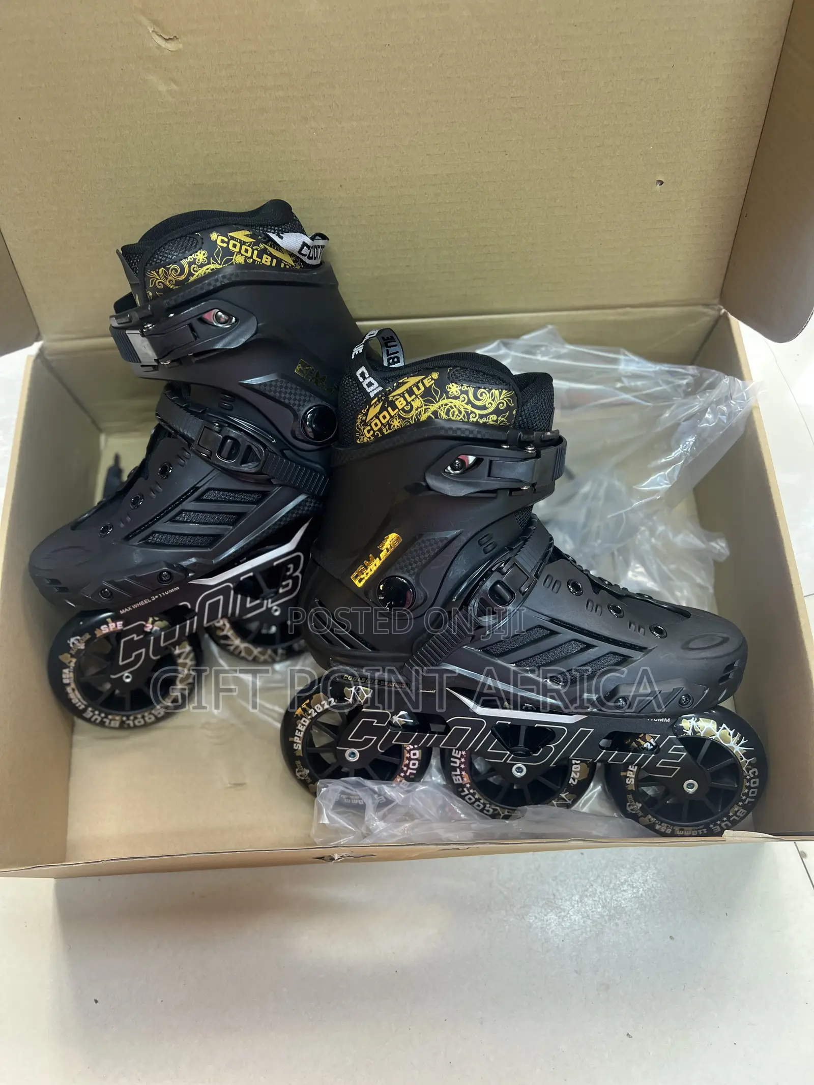 Sizes 38-46 Professional Hard Boots Tri Skates for Teens and Adults
