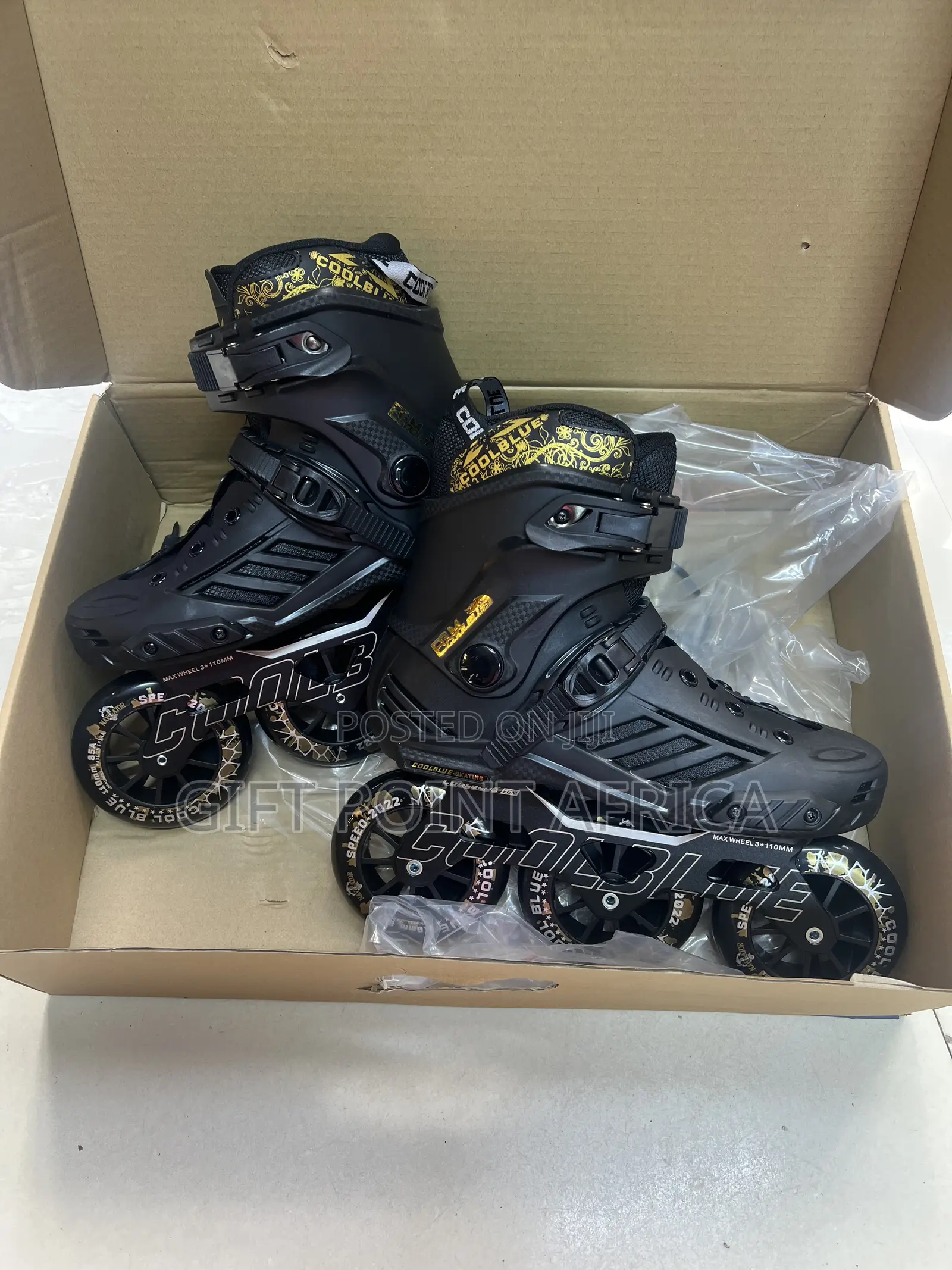 Sizes 38-46 Professional Hard Boots Tri Skates for Teens and Adults