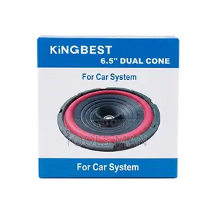 Kingbest 6.5" Dual Cone Car Speaker Replacement for Car System