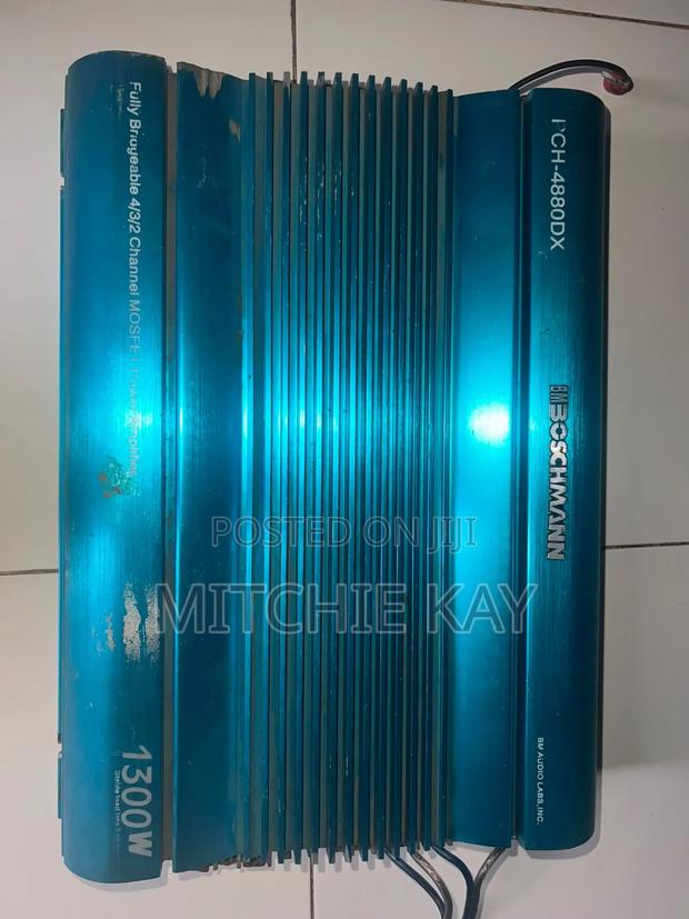 Boschman Amplifier and Underseat Woofer