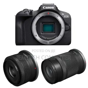 Canon Eos R100 Rf-S 18-45mm + 55-210mm (Dual) Kit