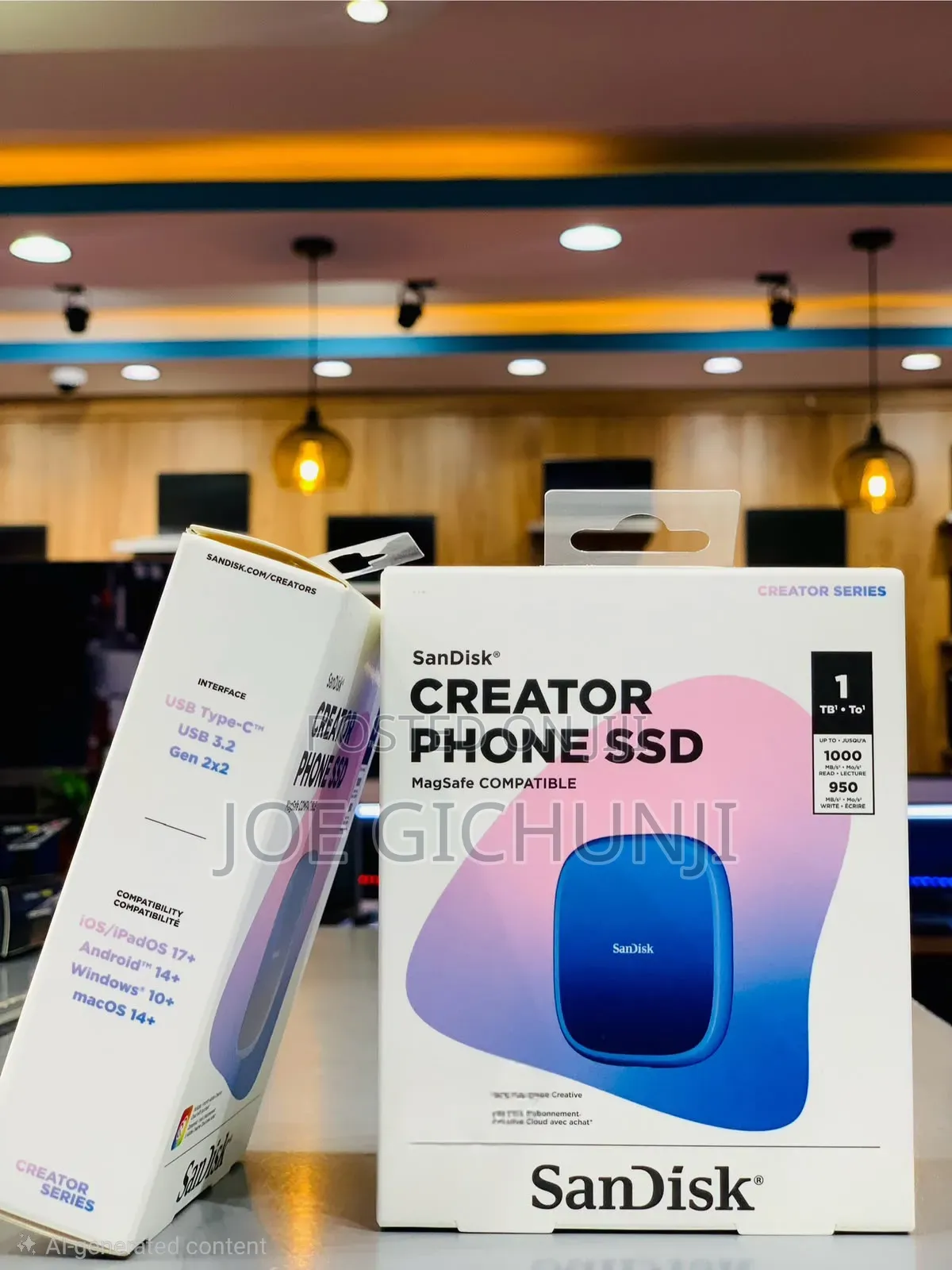 Sandisk Creator Phone SSD 1tb