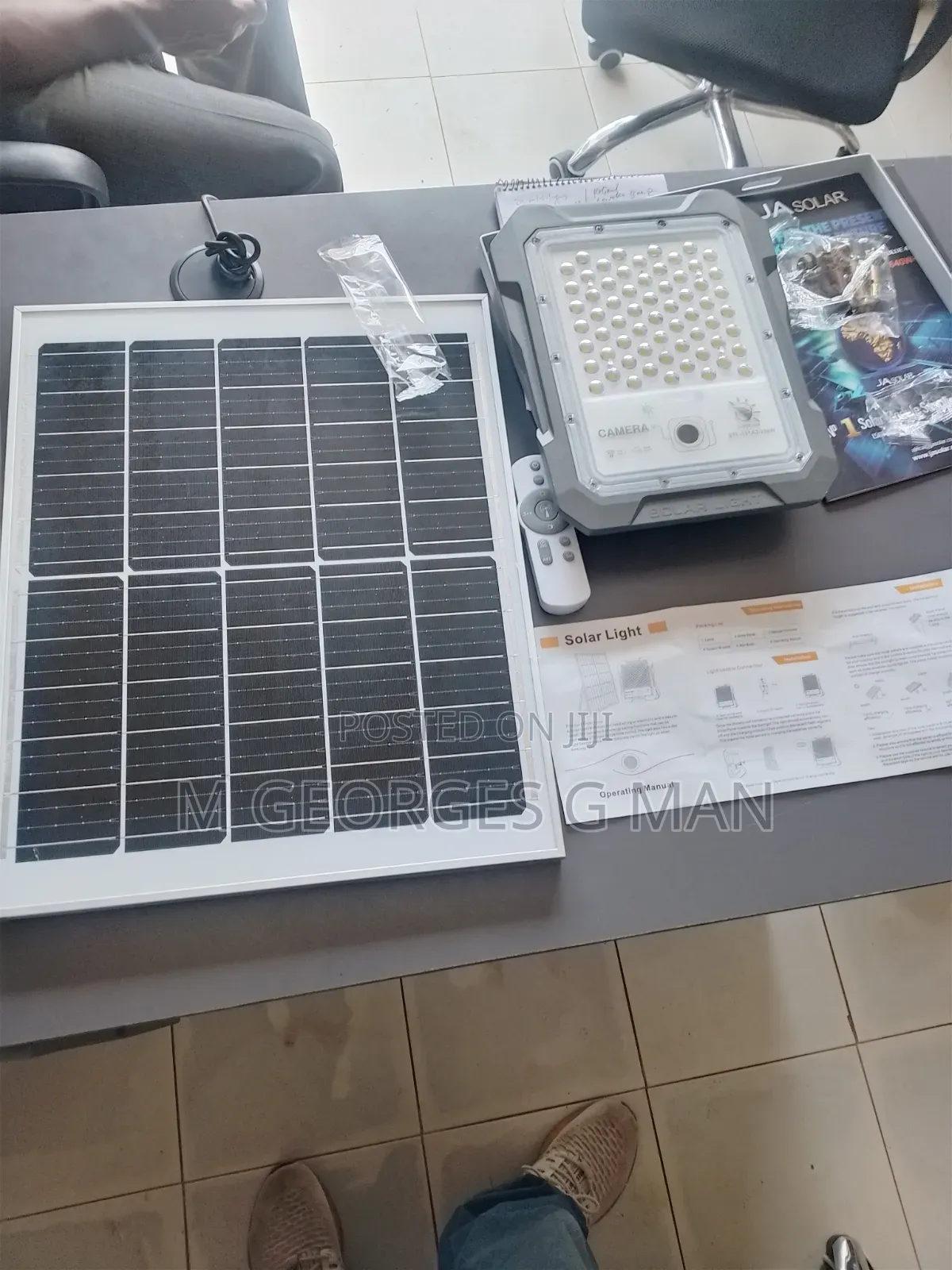 Solar Light With Camera