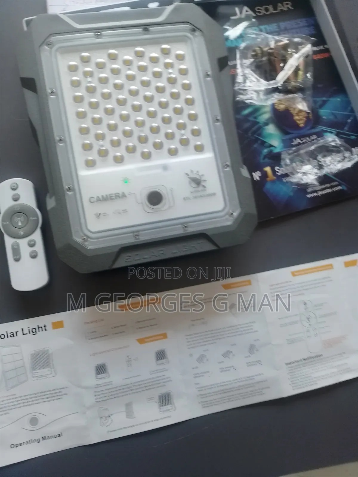 Solar Light With Camera