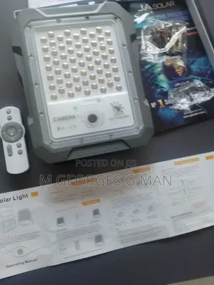 Solar Light With Camera