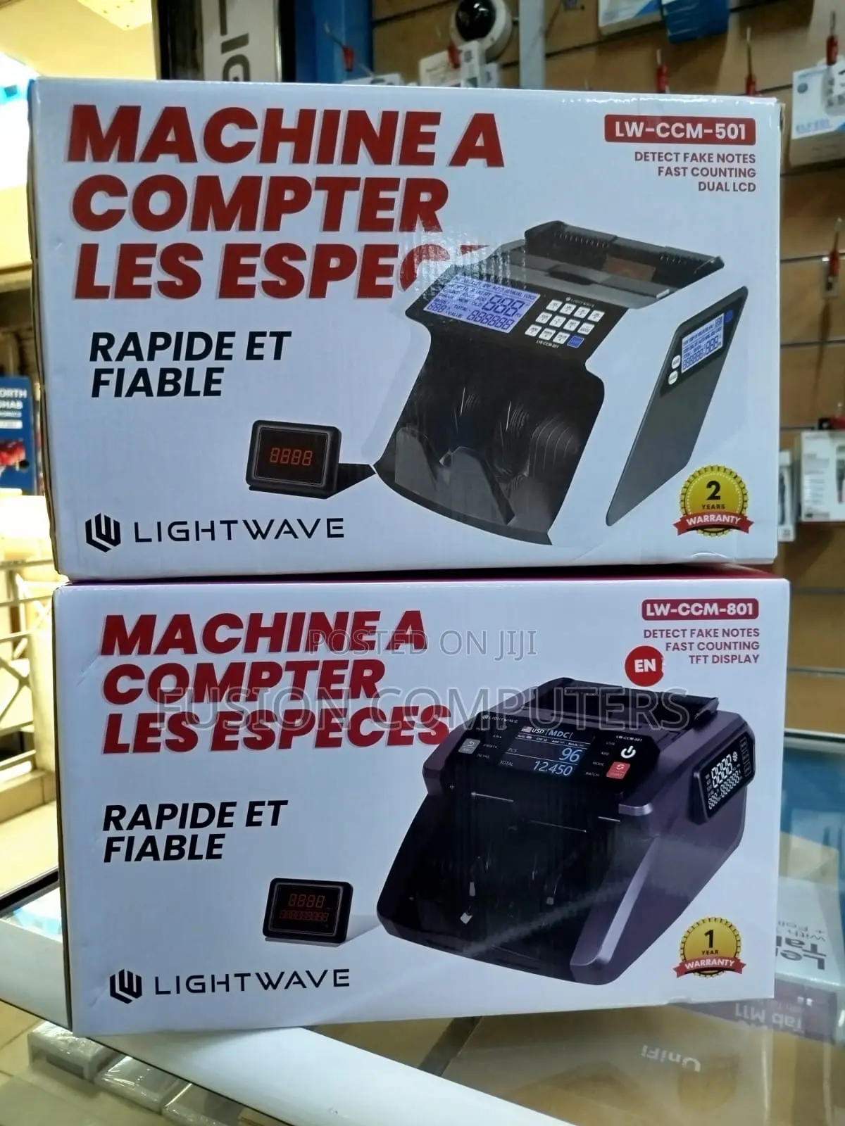Lightwave Cash Counting Machine 501