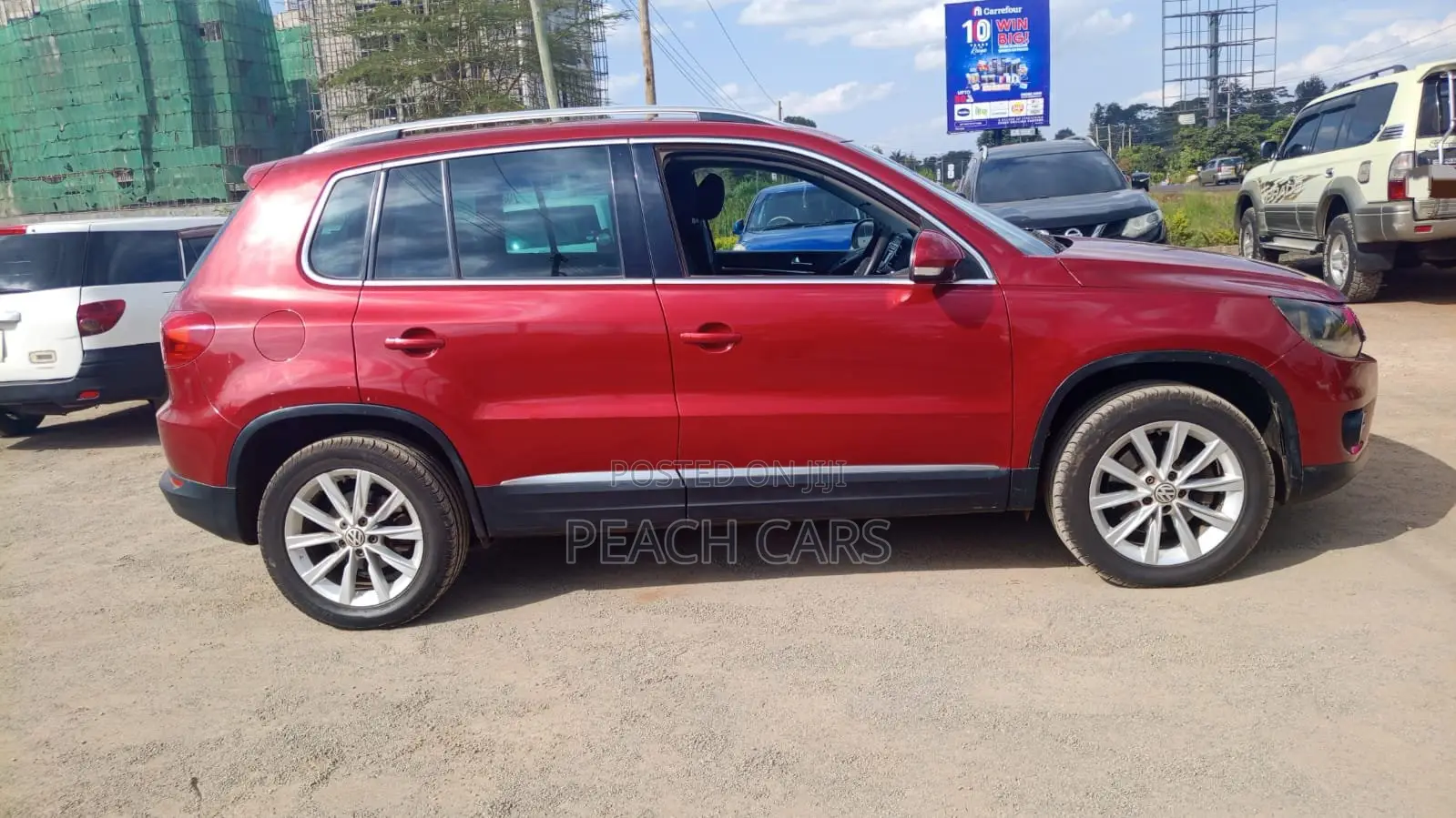 Volkswagen Tiguan 2011 Red