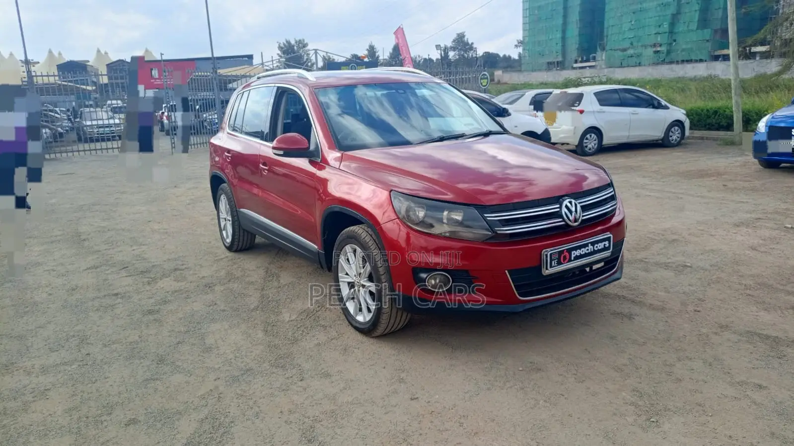 Volkswagen Tiguan 2011 Red