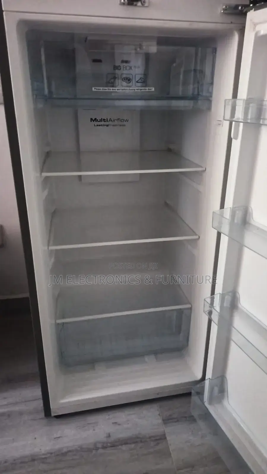 Ramtons Rf/317 No Frost 243l Double Door Fridge + Fridge Guard
